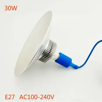 LED Endüstriyel Aydınlatma Yüksek Defne Light30W E27 Fabrika Zemin Aydınlatma depo Lambası ücretsiz kargo Sıcak Beyaz / Whit
