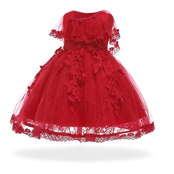 Bebek elbise pamuk dantel elbise 2020 yeni bebek prenses
