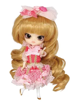 KÜÇÜK PULLİP PRENSES Pinky kutusu ve güzel elbise mini bebek kız hediyeler güzel oyuncak