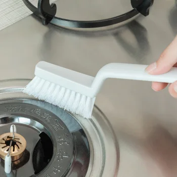 Zemin Boşluğu Saplı Temizleme Fırçası Ev Eşyaları Köşe Pencere Oluk Temizleme Fırçası Banyo Ürünleri Tuvalet Temiz Limpieza