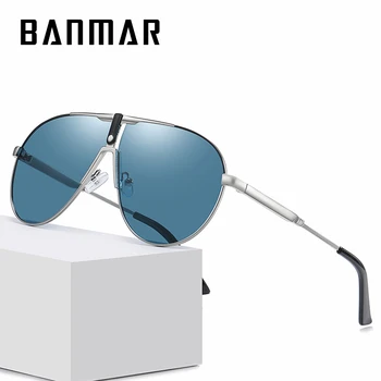 BANMAR Polarize Güneş Gözlüğü Erkek Kadın Marka Tasarımcı güneş gözlüğü Vintage Erkek Kadın Gözlük UV400 Oculos Gafas De Sol