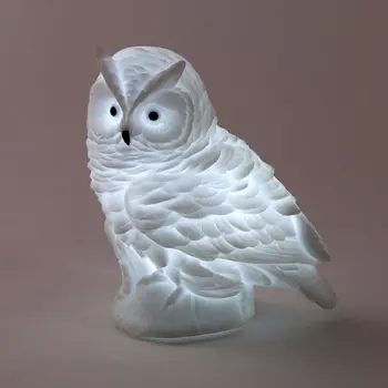 Yeni Yüksek Kaliteli hayvan Baykuş şekli Lamba Silikon Bebek Gece Lambası Led Gece Lambası Bebek Odası LED masa Gece Lambası