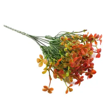 Yeni Yapay Bitki Sahte Yaprak Consolida Ajacis Dekoratif Plastik Sahte Yaprak Kök Düğün Ev Otel Parti Dekorasyon İçin