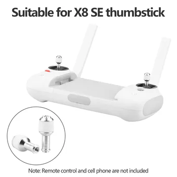 2 ADET Anti-skid Thumb Rocker Uzaktan Kumanda Joystick Sopa Kolu ile Uyumlu FIMI X8 Mini Kamera Drone