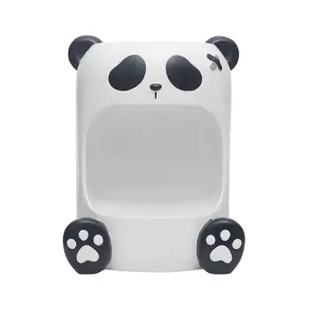 Panda Heykelcik Yan Sehpa, Çekici Dekor Komidin Süsler Kanepe Basit Başucu