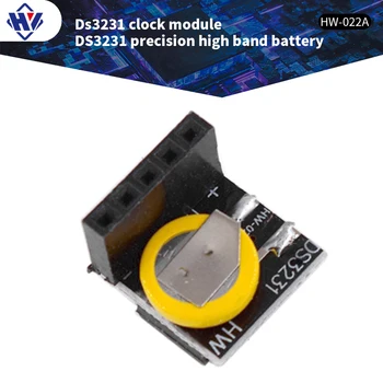 DS3231 yüksek hassasiyetli gerçek zamanlı saat modülü 3.3 V-5V için pil ile Ahududu Pi Arduino anakart kiti düşük güç tüketimi