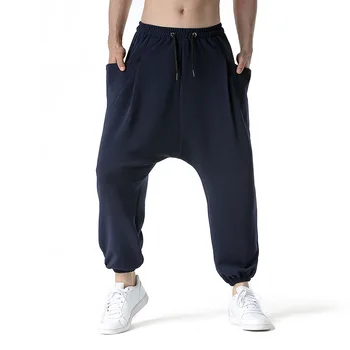 Erkek Baggy harem pantolon Erkekler Japon Streetwear Joggers Pantolon Harajuku Rahat Spor Koşu Sweatpants Erkekler cepli pantolon