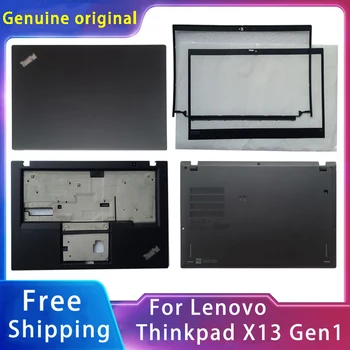 Yeni Lenovo Thinkpad X13 Gen1 Yedek laptop aksesuarları Lcd arka kapak / Ön Çerçeve / Palmrest / Alt FHD Olmayan IR Kamera Deliği