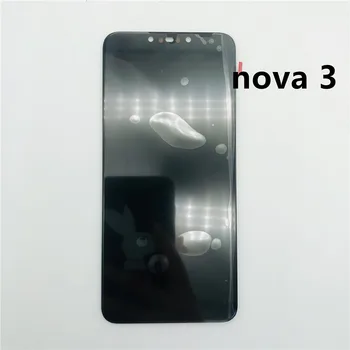 Huawei Nova3 Telefonu Için LCD Ekran Digitizer Cam Meclisi Yedek Onarım Hiçbir Çerçeve