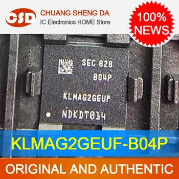 KLMAG2GEUF-B04P Flash Bellek Yongası EMMC16G 153 top Boş Veri BGA klmag2geuf b04p 100 % Yeni Orijinal Ücretsiz Kargo Elektronik