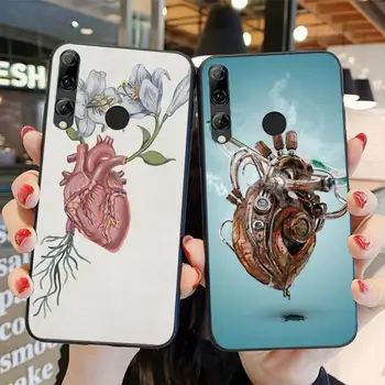 Sanat Boyama İnsan Organları telefon kılıfı İçin Huawei Onur 8X9 10 20 Lite 7A 7C 10i 9X Oyun 8C 9XPro