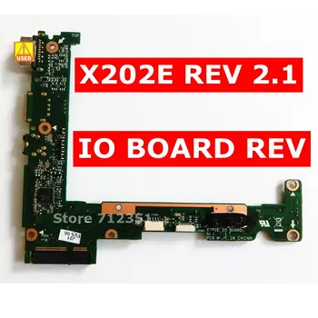 Kullanılan X202E IO KURULU REV 2.1 İçin ASUS X202E S200E X201E X202 X201 S200 USB SES SD KART KURULU X202E IO KURULU Testi 100 % TAMAM