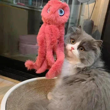 Kedi oyuncak Komik sevimli ahtapot komik kedi sopa