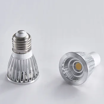 3 W 5 W 7 W 9 W COB LED Spot Led lamba GU10 / GU5. 3 / E27 / E14 85-265 V Cob Led Ampul Sıcak Beyaz Soğuk Beyaz Ampul Led ışık Kapalı