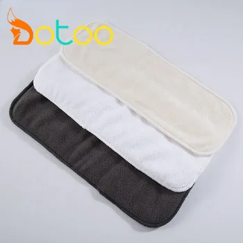 Dotoo 1 Adet Mikrofiber Bambu Kömür Ekler Kullanımlık Yıkanabilir Bez Bebek Bezi Ekler Güçlendiriciler Bebek Ekle