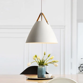 Modern LED asılı lambalar Nordic tavan aydınlatma armatürü Minimalist ev dekor mutfak kapalı yatak odası kolye ışıkları oturma odası