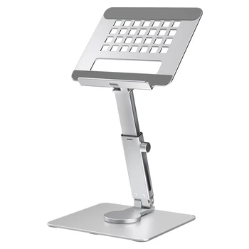 Katlanabilir laptop standı All-İn-One laptop standı 360° Rotasyon Ayarlanabilir Yükseklik katlanır stand Tabanı Döner Tablet Standı