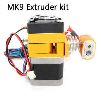 Yeni MK9 Ekstruder 12V 0.4 mm Memesi 100K Termistör ANYCUBIC 3D Yazıcılar Prusa İ3 Makerbot / dıy modelleri 1.75 mm Yükseltme MK8