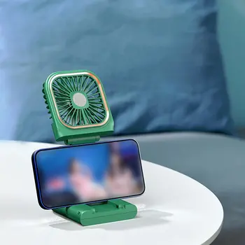 Asılı Boyun fanı Yapraksız Ayarlanabilir Hız Mini USB Şarj Edilebilir Giyilebilir Taşınabilir Sessiz Fan katlanır yelpazeler Kapalı Açık İçin