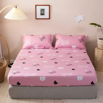 Yaz İnce Yatak Örtüsü Prenses Romantik yatak çarşafı Yatak Örtüsü Tatlı Tarzı tekstil yatak seti 3 adet Set Kapak Kral / Kraliçe Boyutu J8085