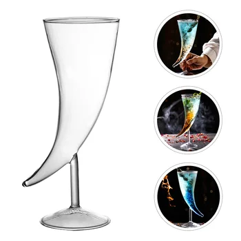 Gözlük Cocktailhorn Kadeh Bardak Martini Şampanya Coupe Yaratıcı Içme Viski kap seti Highballbeverage Ay Kuş Flüt
