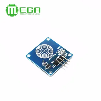 10 adet / grup Dijital Sensör TTP223B Modülü Kapasitif Dokunmatik Anahtarı mavi