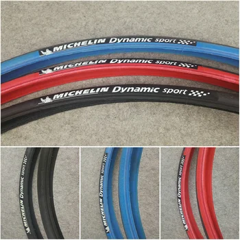 700c Michelin Bisiklet Lastikleri 700*23C Bisiklet Lastikleri 700C Yol bisikleti Lastikleri Siyah / Kırmızı / Mavi seçim için