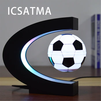 Manyetik levitasyonunun LED C-şekilli futbol ışık anti-yerçekimi ışık roman topu ışık aydınlık futbol hatıra hediye hayranları için
