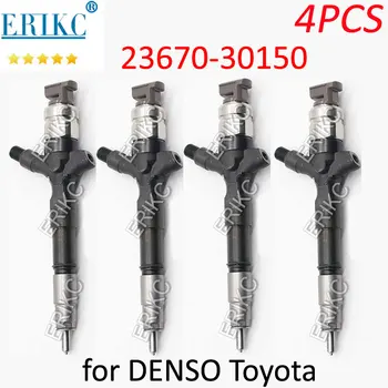 DENSO 23670-30150 Dizel Enjektör Montajı 2367030150 Yakıt Enjeksiyon Memesi 23670 30150 Toyota Hilux İçin püskürtme parçaları