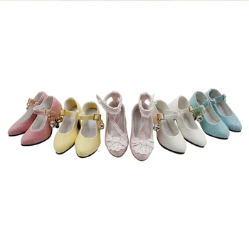 Ayakkabı 1/4 Günlüğü Kraliçe DQ BJD Beş stilleri yeni zarif prenses yüksek topuklu hediye oyuncak ücretsiz kargo