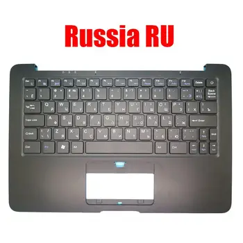 Rusya RU Laptop Palmrest DK258E US-B YX-K2026 G160524 YXT-NB92-10 342580016 Siyah Klavye İle Büyük Harf Yeni 6 Vida Direkleri