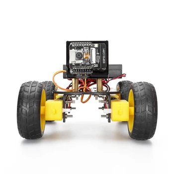 DIY Akıllı Araba Robot Kiti Arduino İçin 4WD Wifi ESP32 KAMERA Dolly Kiti İle Kolay Montaj Kamera Kiti